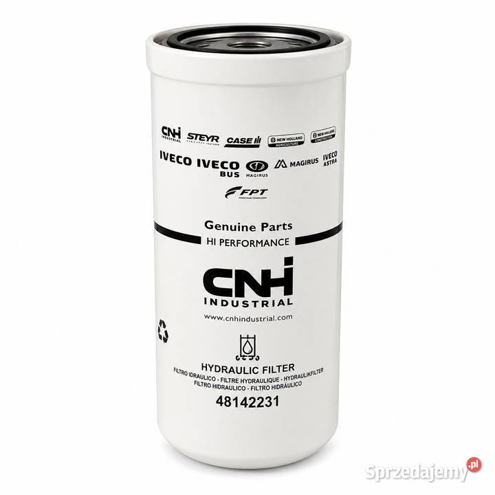 48142231Filtr Oleju Hydraulicznego CNH Pozostałe Szczecin