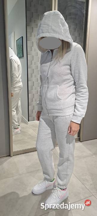 Nowa bluza dresowa z kapturem XS Ząbki