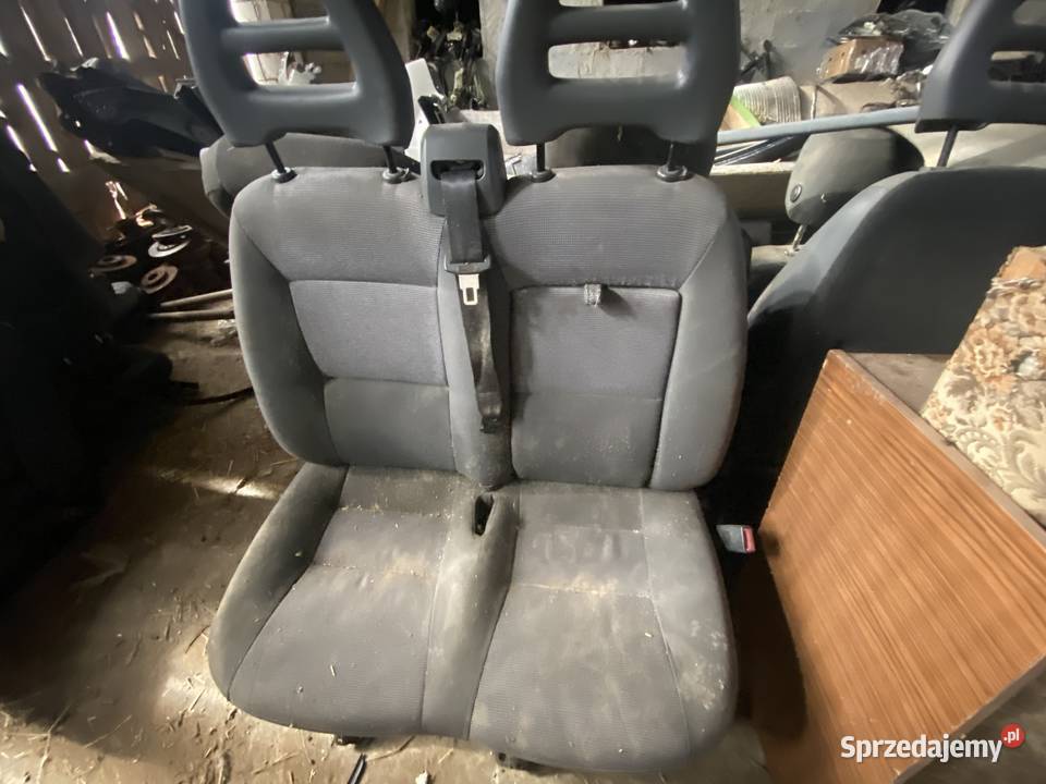 Siedzenie pasażera 2x Fiat DucatoPeugeot Boxer Fotele i kanapy Zbuczyn