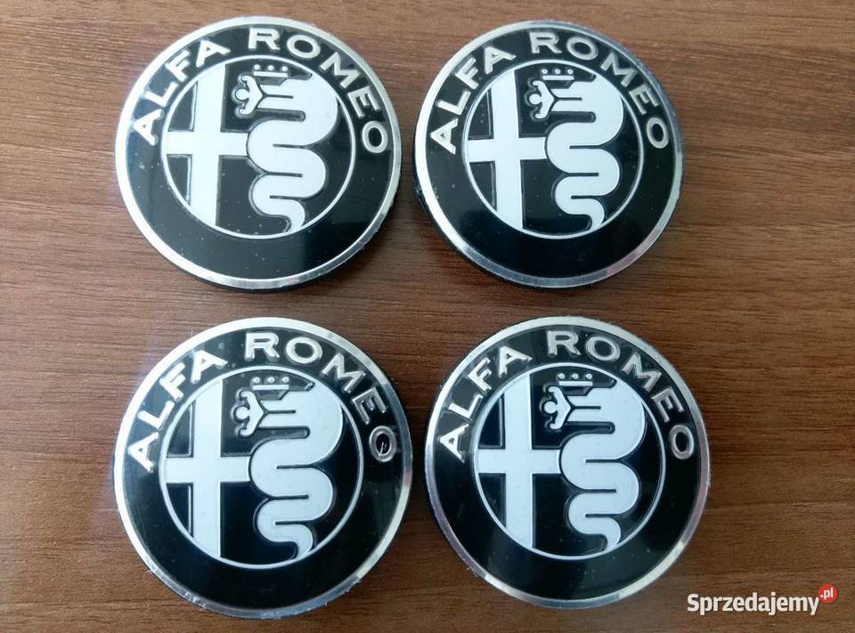 NOWE logo Alfa Romeo 50mm 4 kolory znaczek