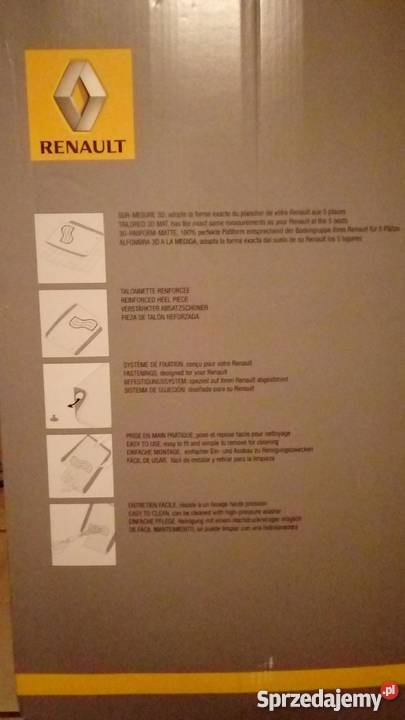 Dywaniki gumowe RENAULT TALISMAN nowe oryginalne Wrocław sprzedam