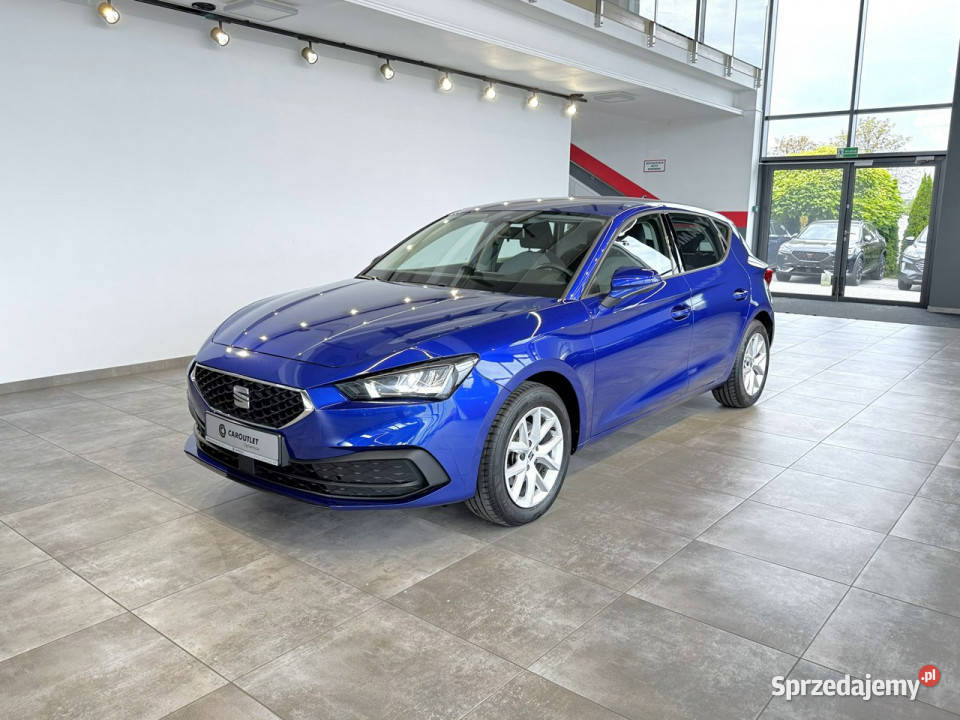Seat Leon Style 15TSI 130 M6 2021 r salon fa VAT Myślenice