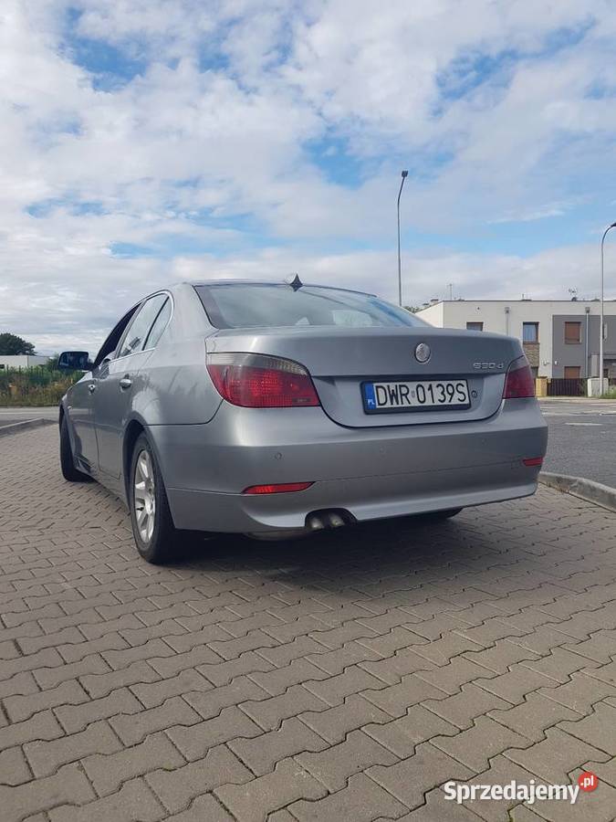 BMW e60 30d M57 211koni Sedan elektrycznie ustawiane fotele Wrocław