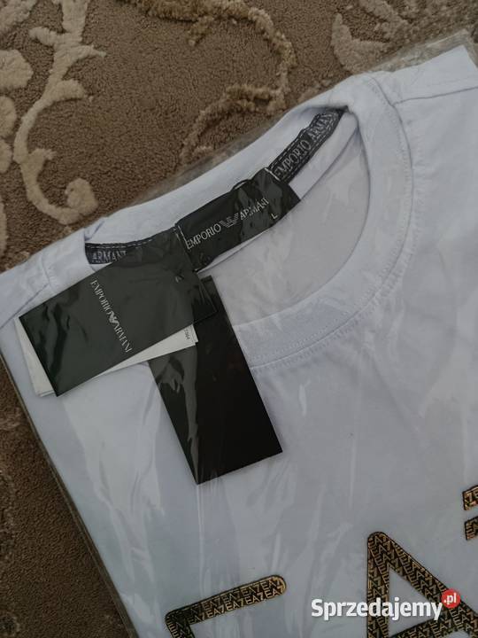 Tshirt męski Emporio Armani EA7 duże logo sprzedam