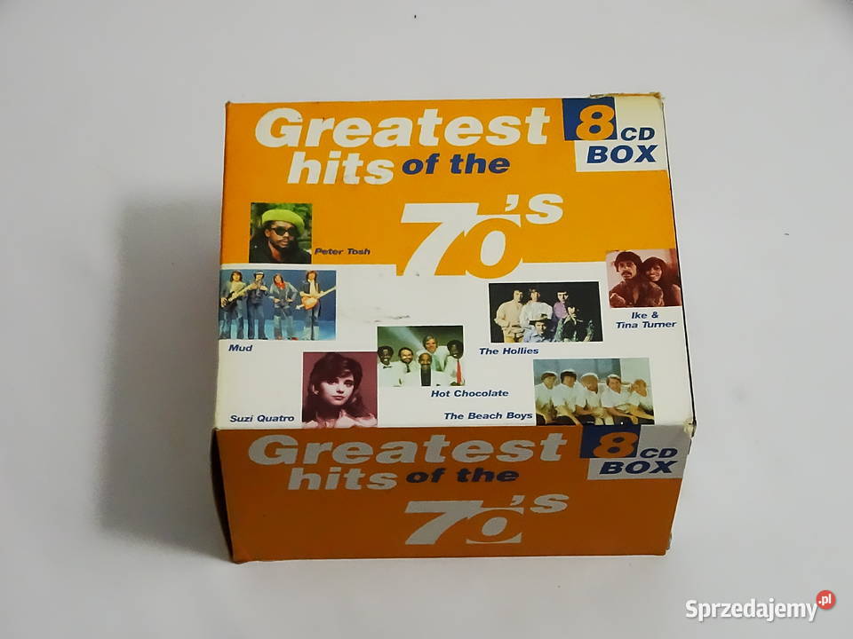 Zestaw muzyczny Greatest Hits of the 70s 8 płyt lubelskie
