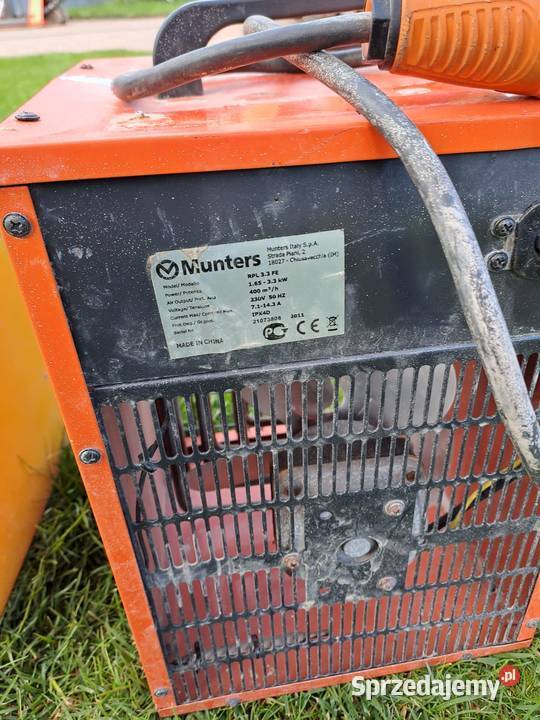 Falerka nagrzewnica sial 230v pakiet opolskie Namysłów