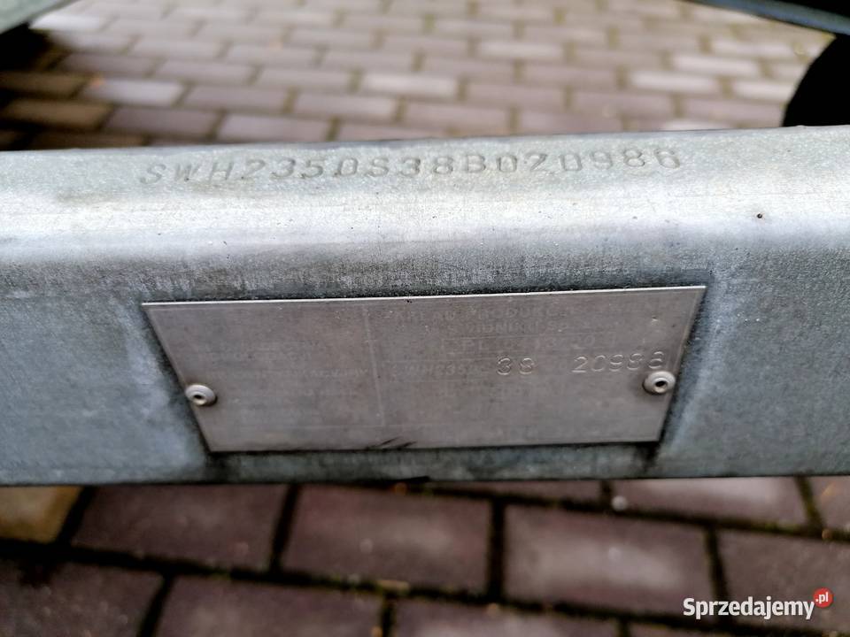 Przyczepka ZPCŚWIDNIK Plandeka Zarejestrowana Swidnik TEMA Wodzisław sprzedam