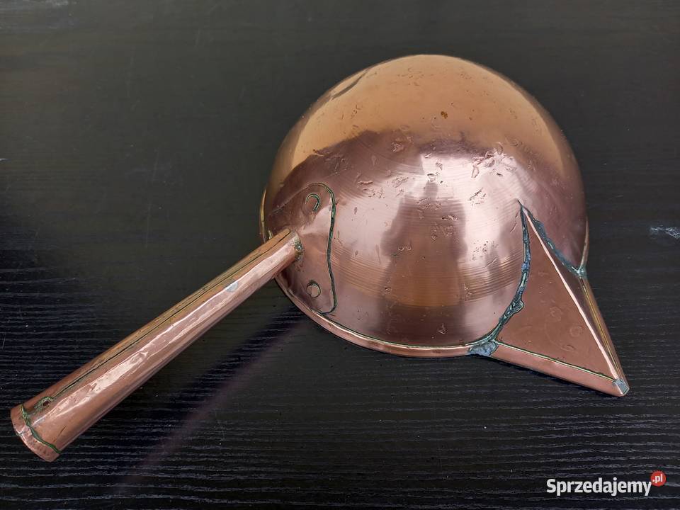 duża miedziana chochla poj 1 litr Akcesoria kuchenne mazowieckie Warszawa