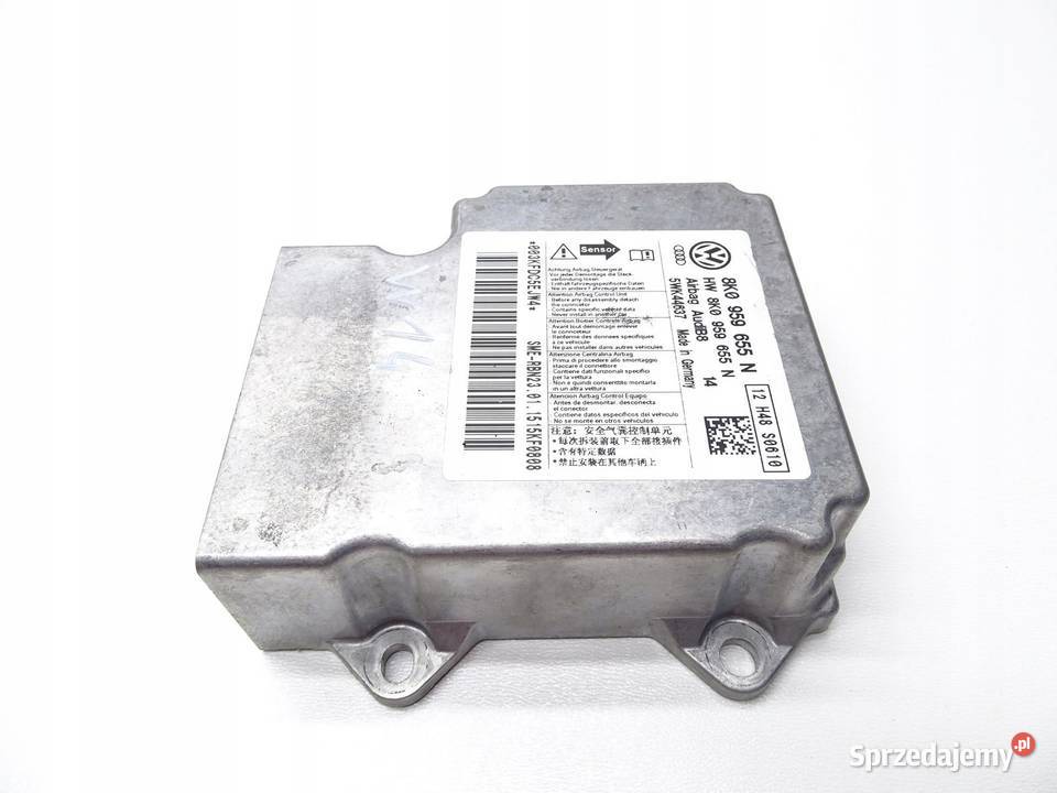 MODUŁ STEROWNIK SENSOR AIRBAG 8K0959655N AUDI A4
