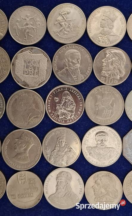 Zestaw Monet 45 sztuk PRL Gliwice