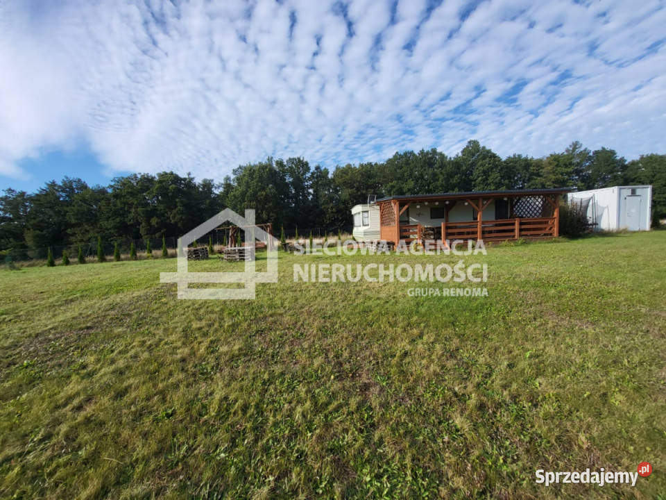 sprzedaży działki Osłonino 1068m2 utwardzona