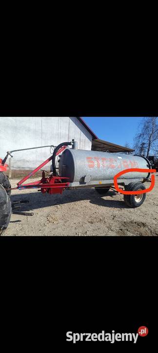 Beczkowóz 3000l wóz asenizacyjny beczka na wodę Chomentówek