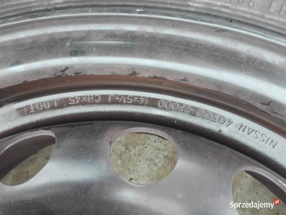 Koła zimowe 1465R14 nissan primera p11gotowe Ryki