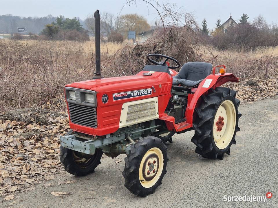 Traktorek traktor YANMAR YM1702D 17 44 Skrzynia biegów Manualna dolnośląskie Małuszyn