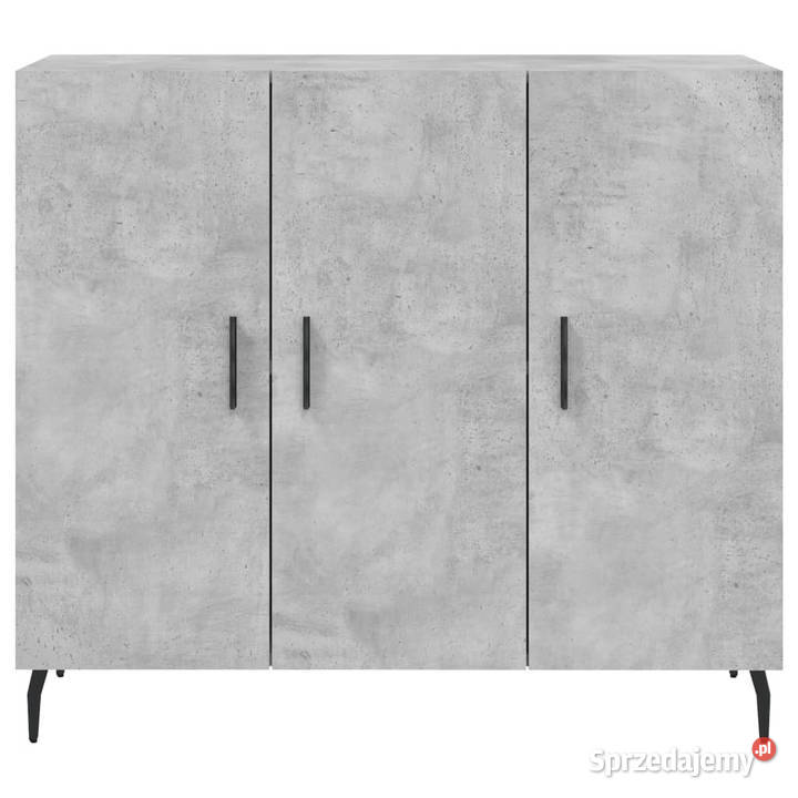 Szafka szarość betonu 90x34x80 materiał Pozostałe Warszawa