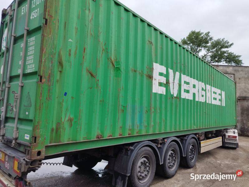 kontener morski 12m 40 HC STRZELIN