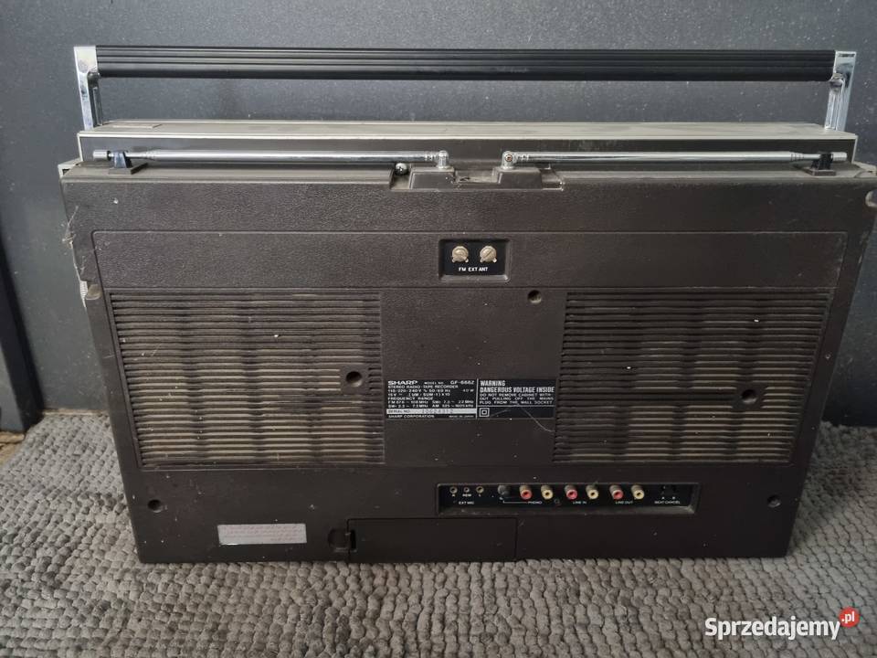 radiomagnetofon SHARP GF666 Gorzów Wielkopolski