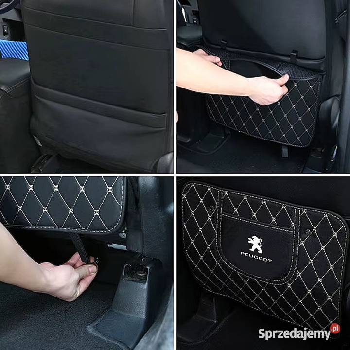 Skórzana osłona ochronna na fotel przed kopaniem Akcesoria samochodowe