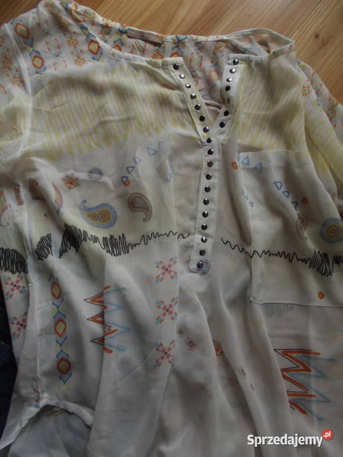 Paka zestaw ubrań rozmiar 4244 7 sztuk Bluzki i koszule sprzedam