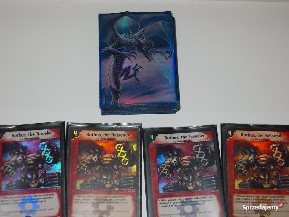 Talia duel masters ogień 40 kart karciane pomorskie Leźno