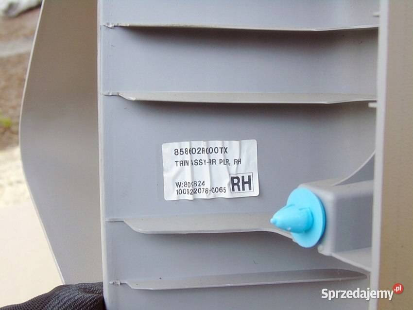 OSŁONA SŁUPKA PRAWY TYŁ SZYBY HYUNDAI I30 I 2010 Sosnowiec