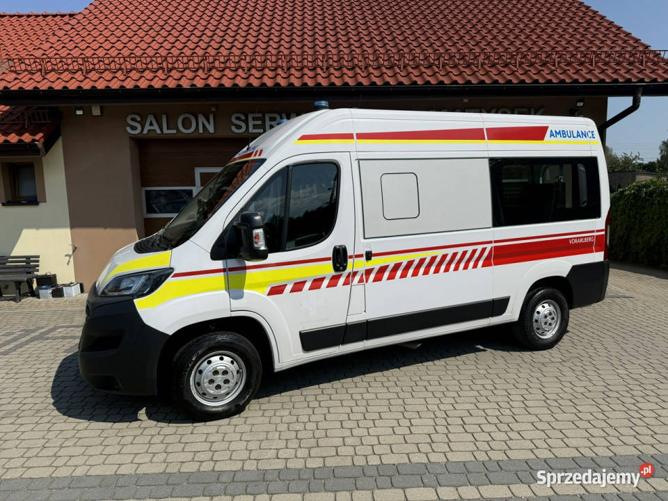 Fiat Ducato Ambulans Rampa śląskie Orzech