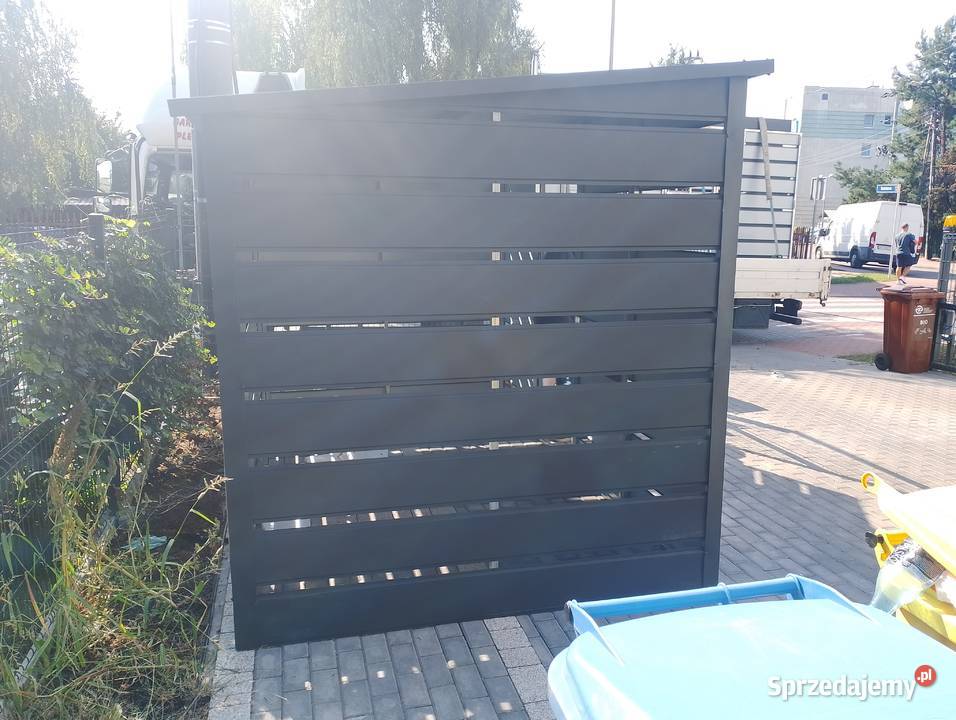 Wiata Altana Śmietnikowa ŚMIETNIK GARAŻ BLASZANY Chełm