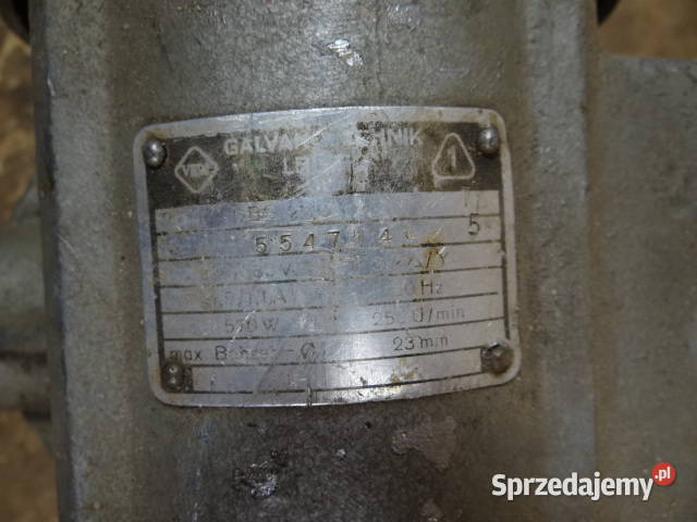 wiertarka wolnoobrotowa 380v org DDR Żary sprzedam