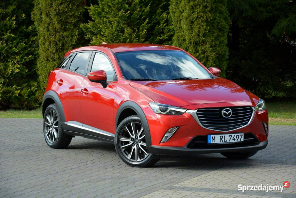 Mazda CX3 Skóry Navi Kamera Head Up Ledy Xenon Ostrów Mazowiecka