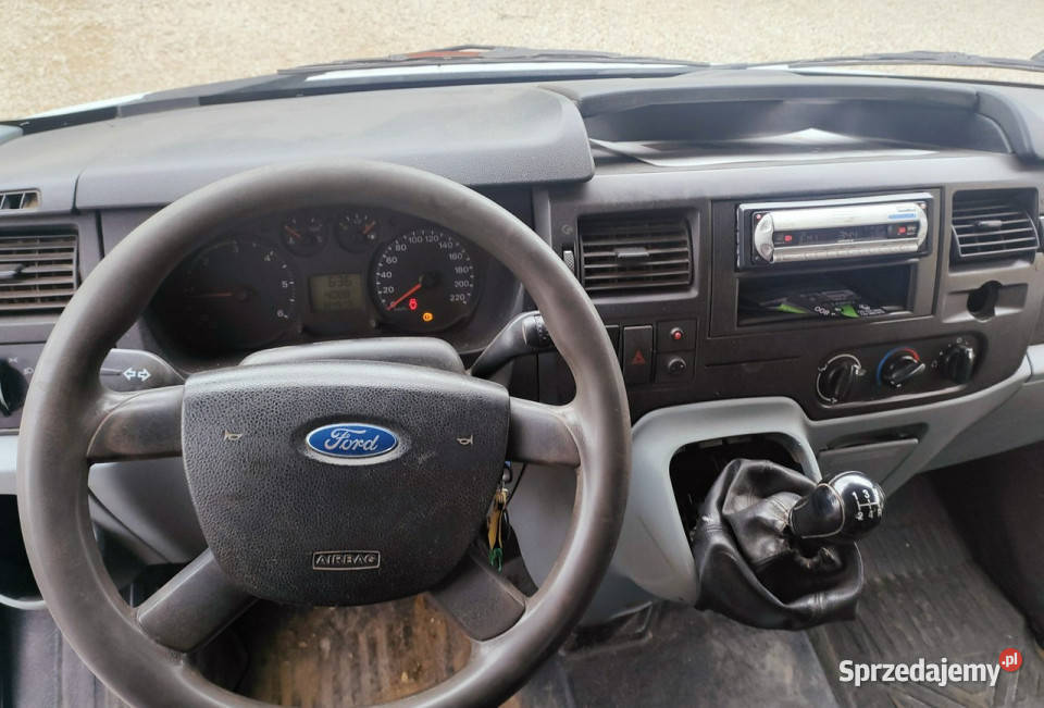 Ford Transit doka 7 osób na bliźniaku skrzynia diesel Chełm Śląski sprzedam