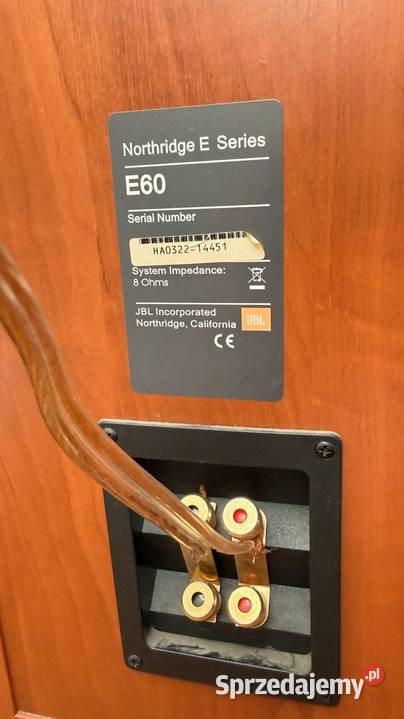 Kolumny JBL Northridge E60 para głośniki Warszawa
