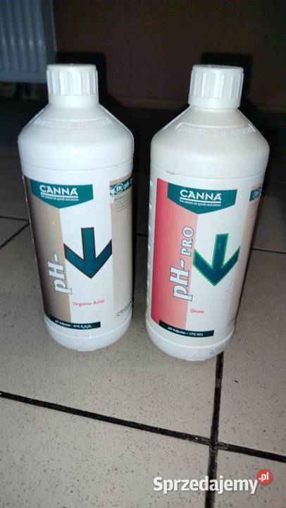 Nawozy Canna PhGrow i Organo Acid Bydgoszcz sprzedam