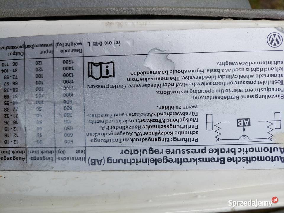 Drzwi przednie lewe i prawe do Volkswagena T4