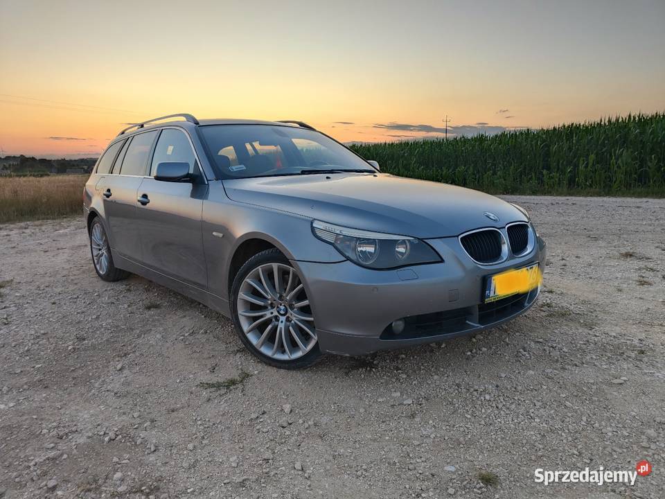 BMW e61 525d 25D CHIP 211 2004r Automat Skóra Bogoria sprzedam