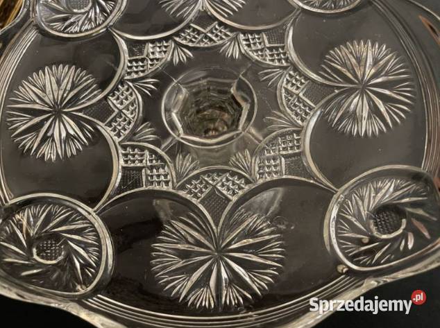 Huta Hortensja patera tortownica PRL Łódź