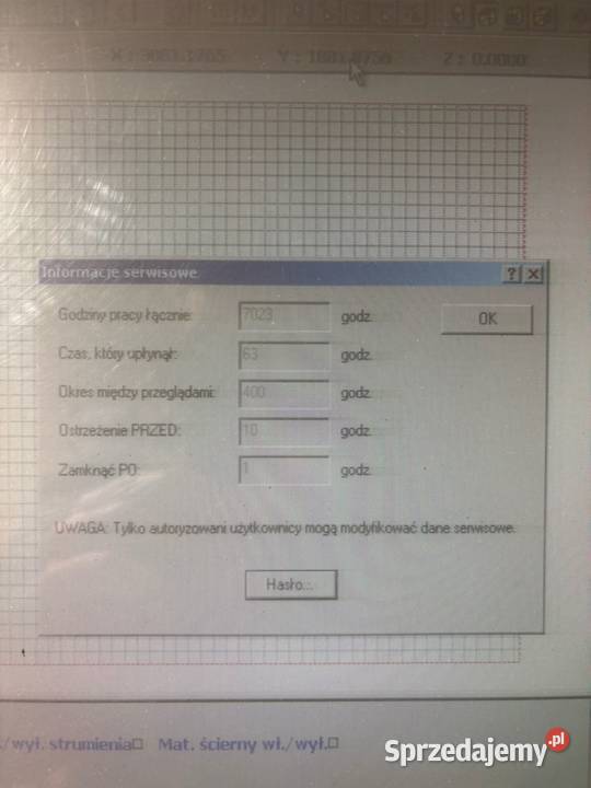 Waterjet wycinarka wodna FLOW Ełk sprzedam