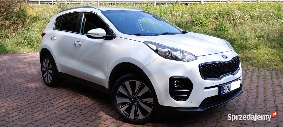 Kia Sportage 17 CRDi 2017 Biała Perła ŚLICZNA łódzkie Radomsko