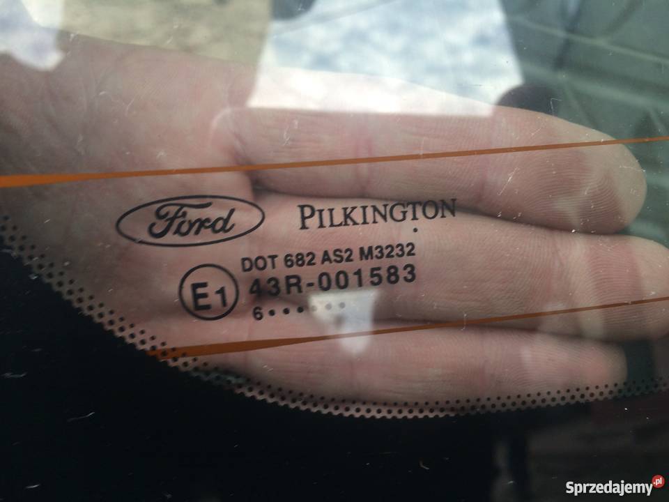 Klapa Tył Ford Fiesta MK6 Karoseria