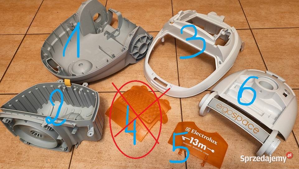 Electrolux ERGOSPACE XXL110 CZĘŚCI Bielsko-Biała