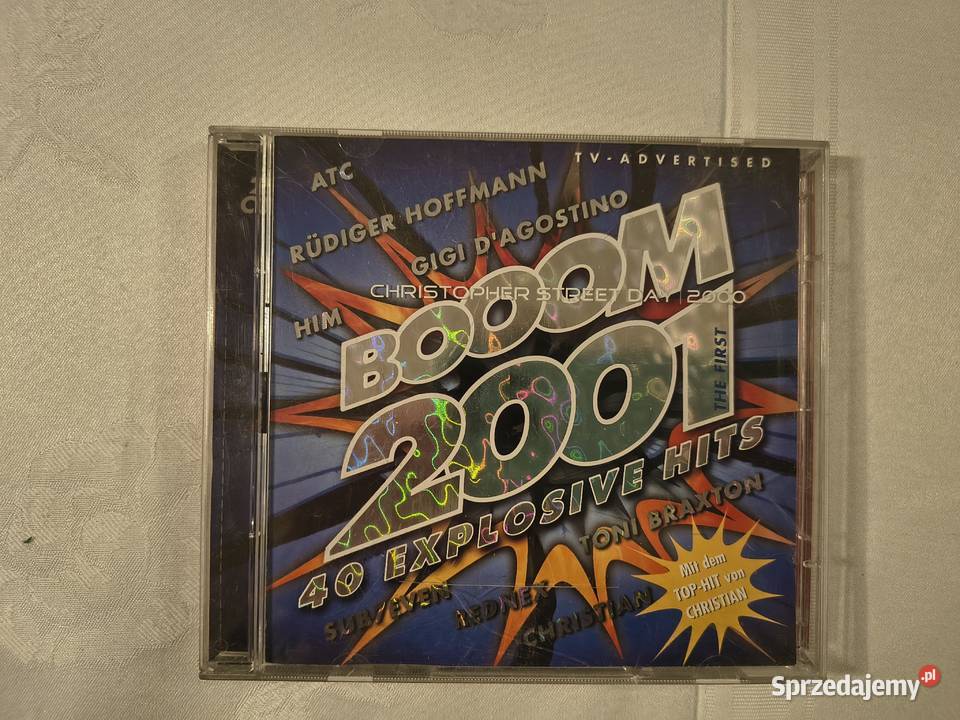 2 CD Boom 2001 dance Płyty i kasety Poznań