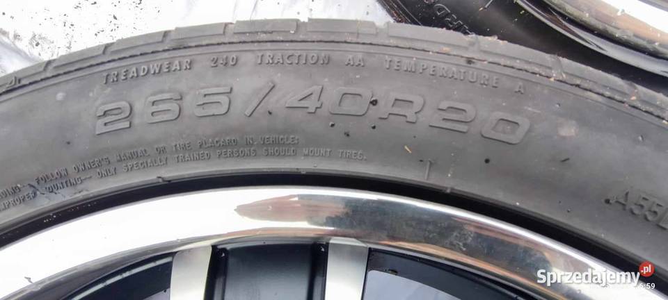 FELGI ALUMINIOWE MERCEDES ORYGINALNE 20 osobowe Motoryzacja Krępa