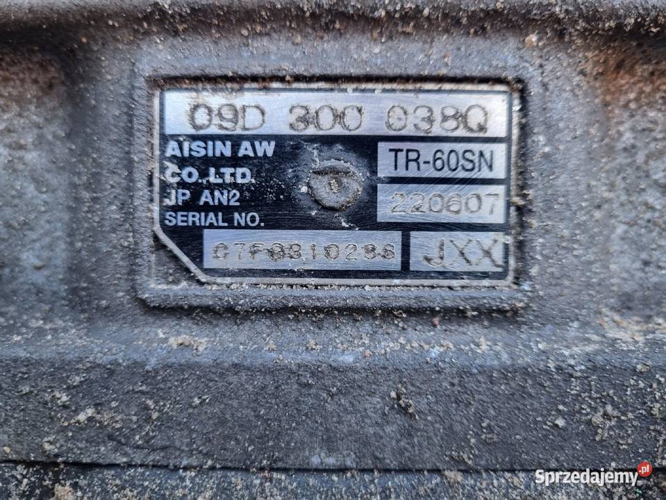 AUTOMATYCZNA SKRZYNIA BIEGÓW Audi Q7 4L 30 TDI osobowe