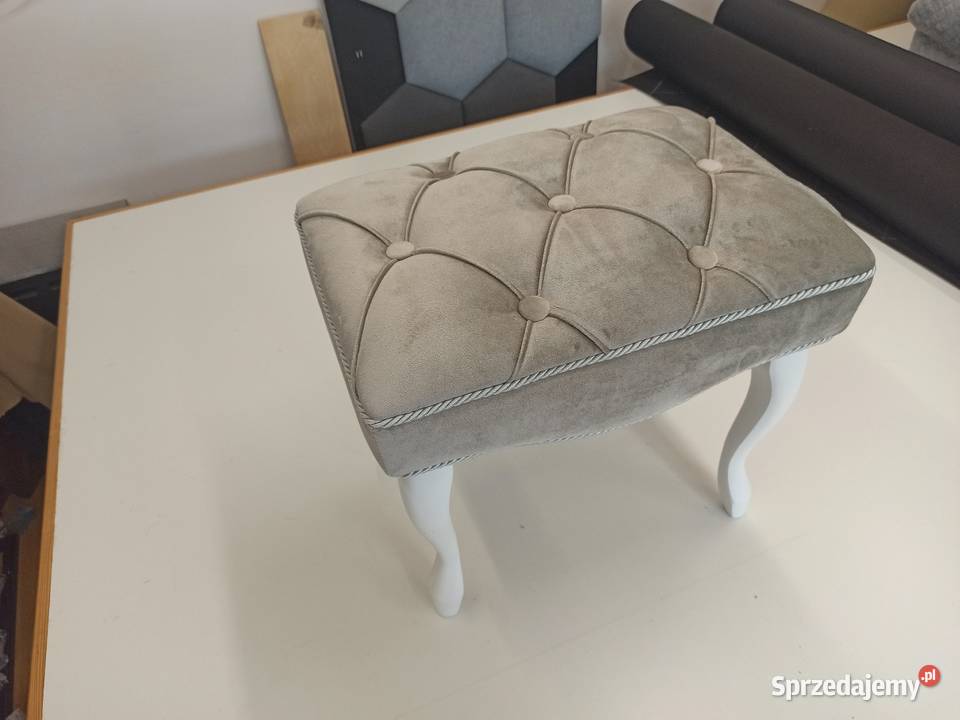 Taboret do toaletki chestefield przeszywany Radom sprzedam