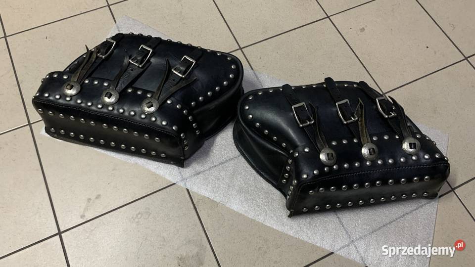 Sakwy Motocyklowe Skórzane Kawasaki Vulcan VN Brzeszcze