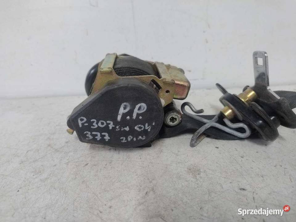 PAS BEZPIECZEŃSTWA PRAWY PRZÓD PEUGEOT 307