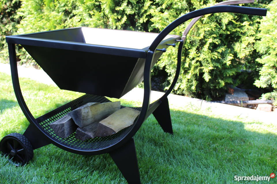grill 2w1 palinisko na kółkach 2 ruszty Warszawa