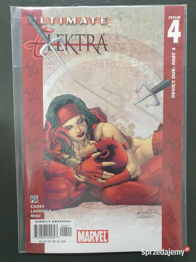 Ultimate Elektra 5 oryginalnych komiksów Marvel Kultura i Rozrywka Gdynia