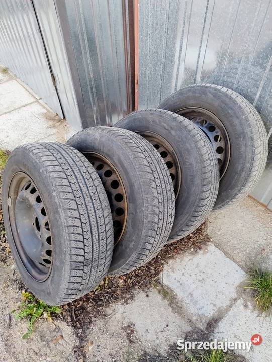 Sprzedam koła stalowe 4x100 z oponami Suwałki