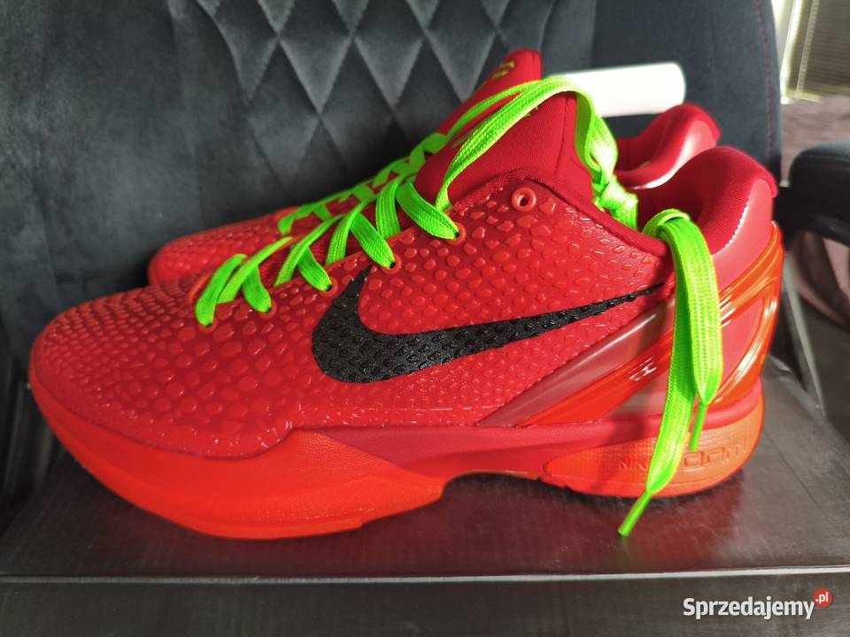 Nike Kobe 6 Czerwone 44