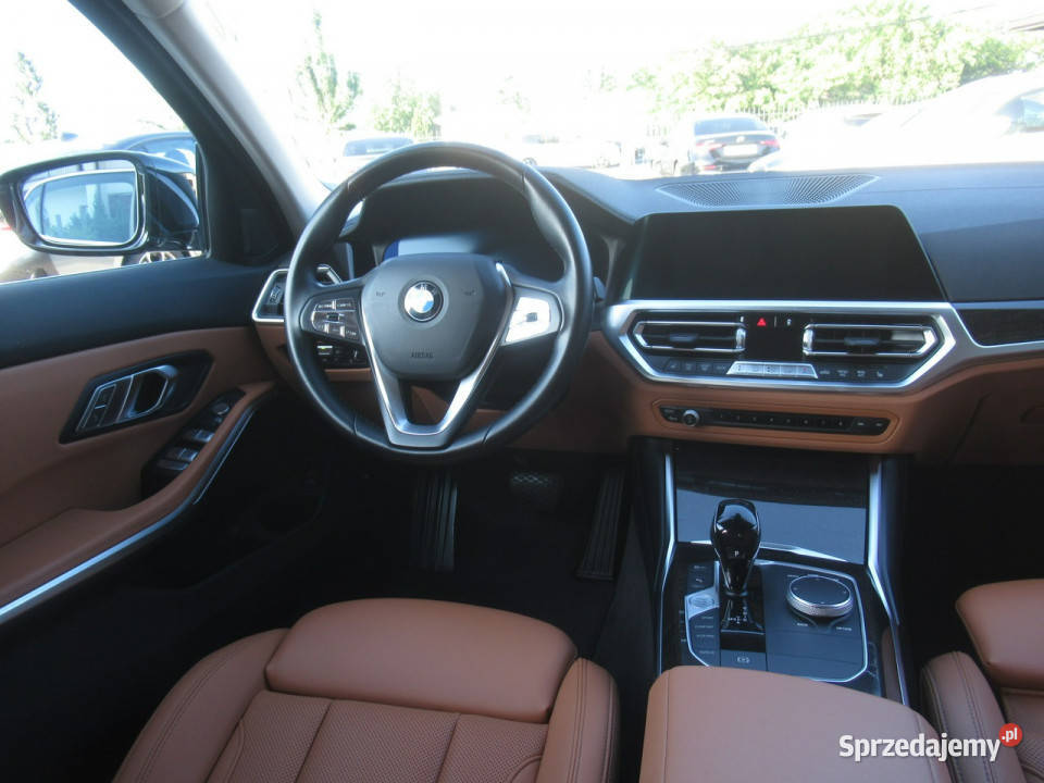 BMW 318 BEZWYPADKOWY NAVI El klapa Ambient Salon czujnik parkowania mazowieckie Warszawa